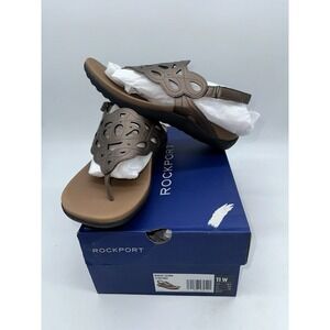 Tried On Rockport Ridge Sling Womens size 11 W WIDE WIDTH Bronze Slingback